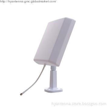 2.3?2.7GHz 12dbi wall mount antenna With SMA Male Connector